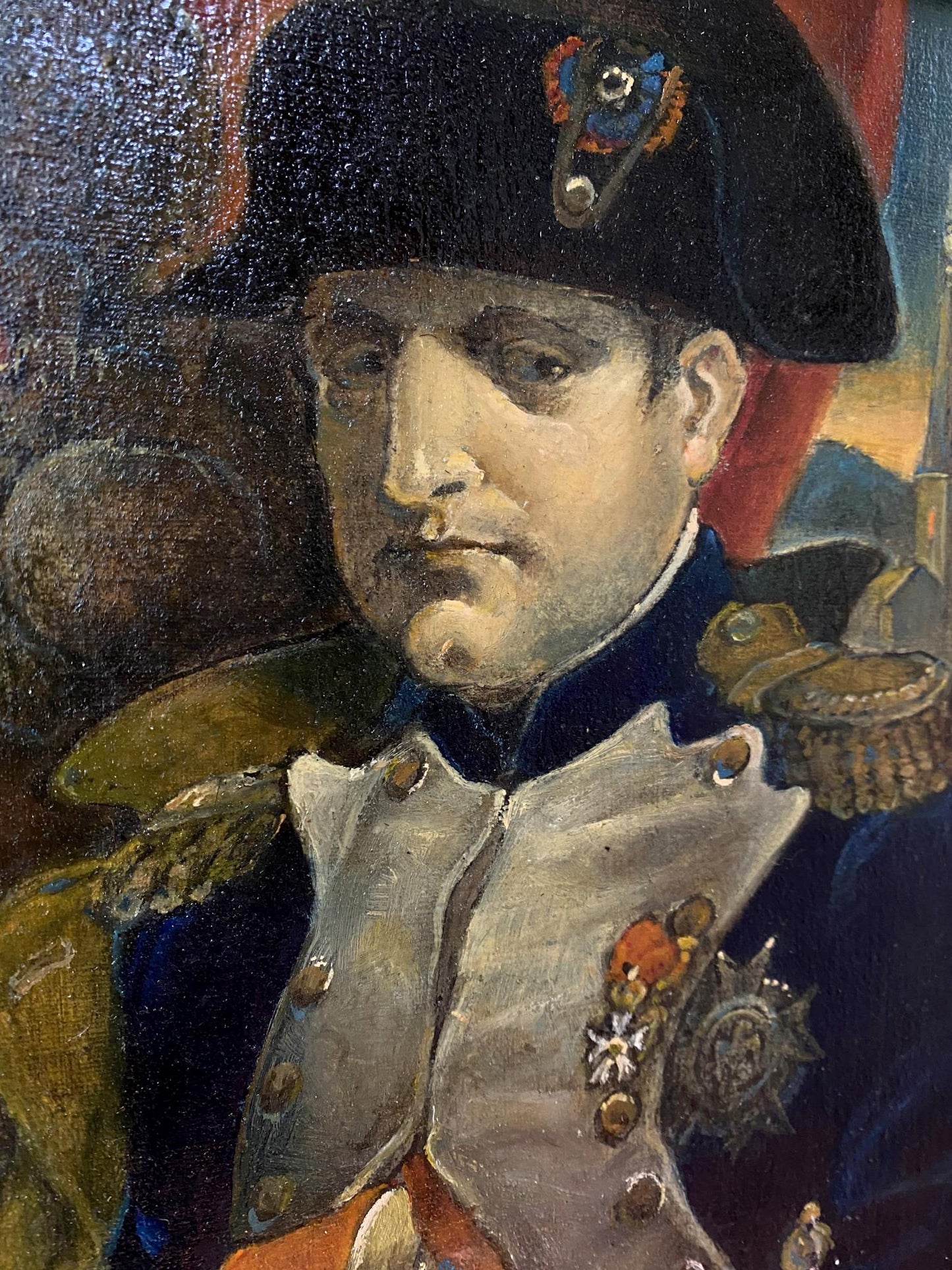 Oil painting Portrait of Napoleon Litvinov Oleg Arkad'yevich
