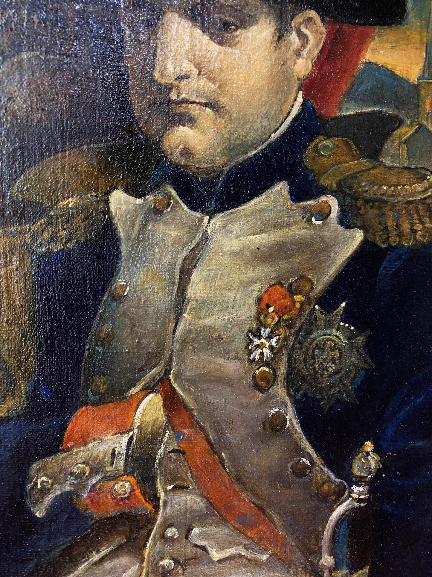 Oil painting Portrait of Napoleon Litvinov Oleg Arkad'yevich