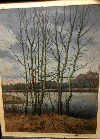 Oil painting Autumn in all its glory Alexander Georgievich Cherkass