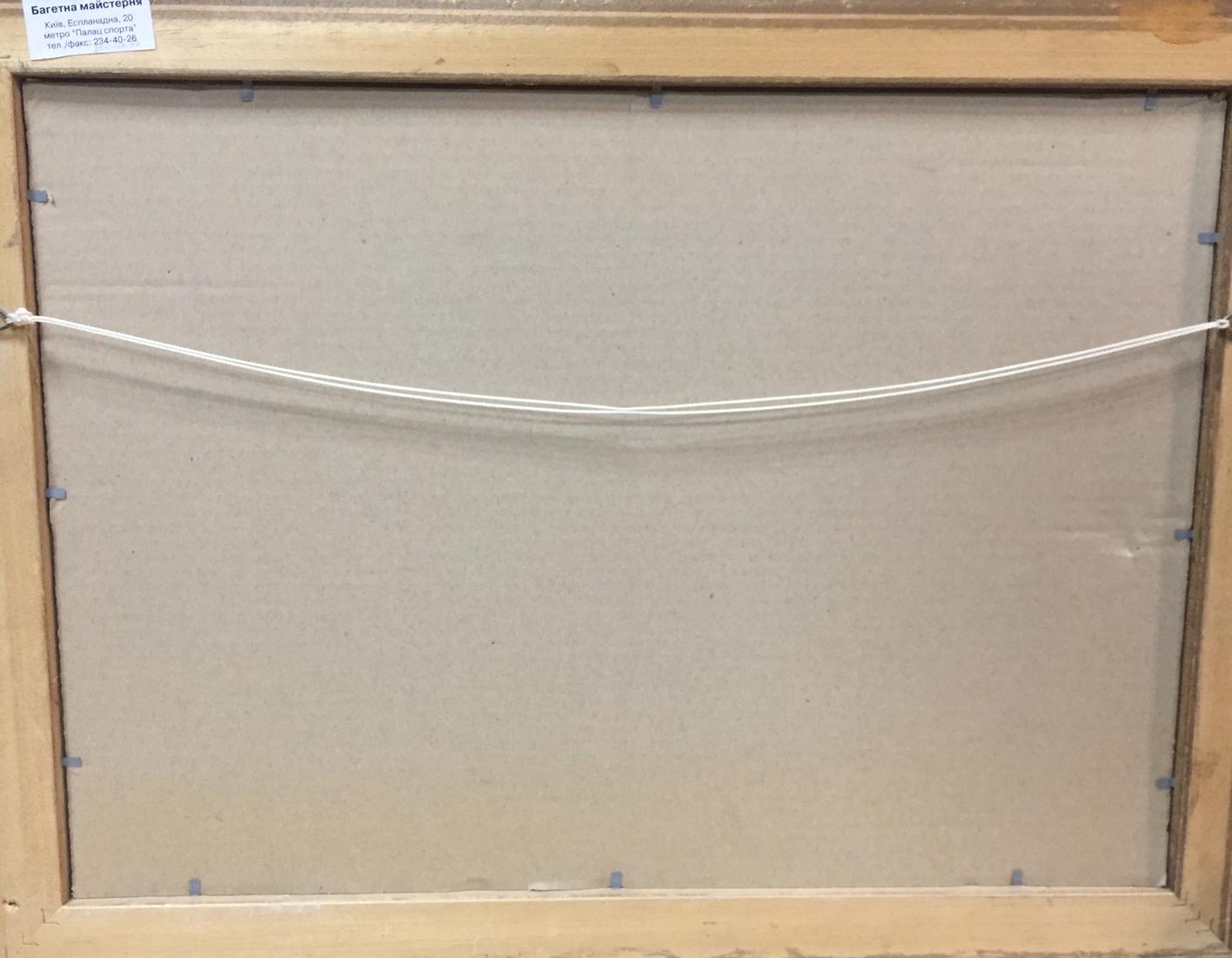 Oil painting Ruins of a building original picture painter