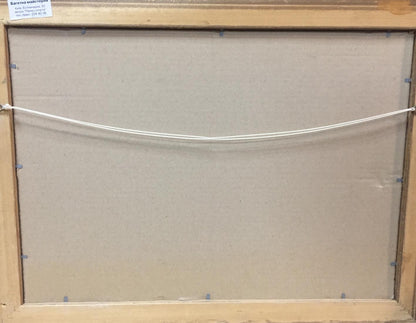 Oil painting Ruins of a building original picture painter