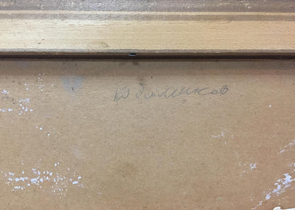 Oil painting Ruins of a building original picture painter