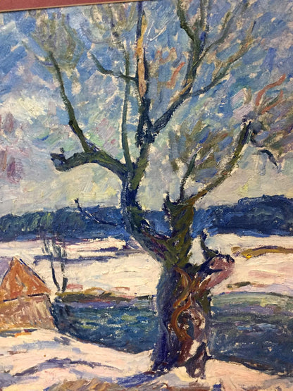 Oil painting Blue day Petrashevsky Stanislav Vasilievich