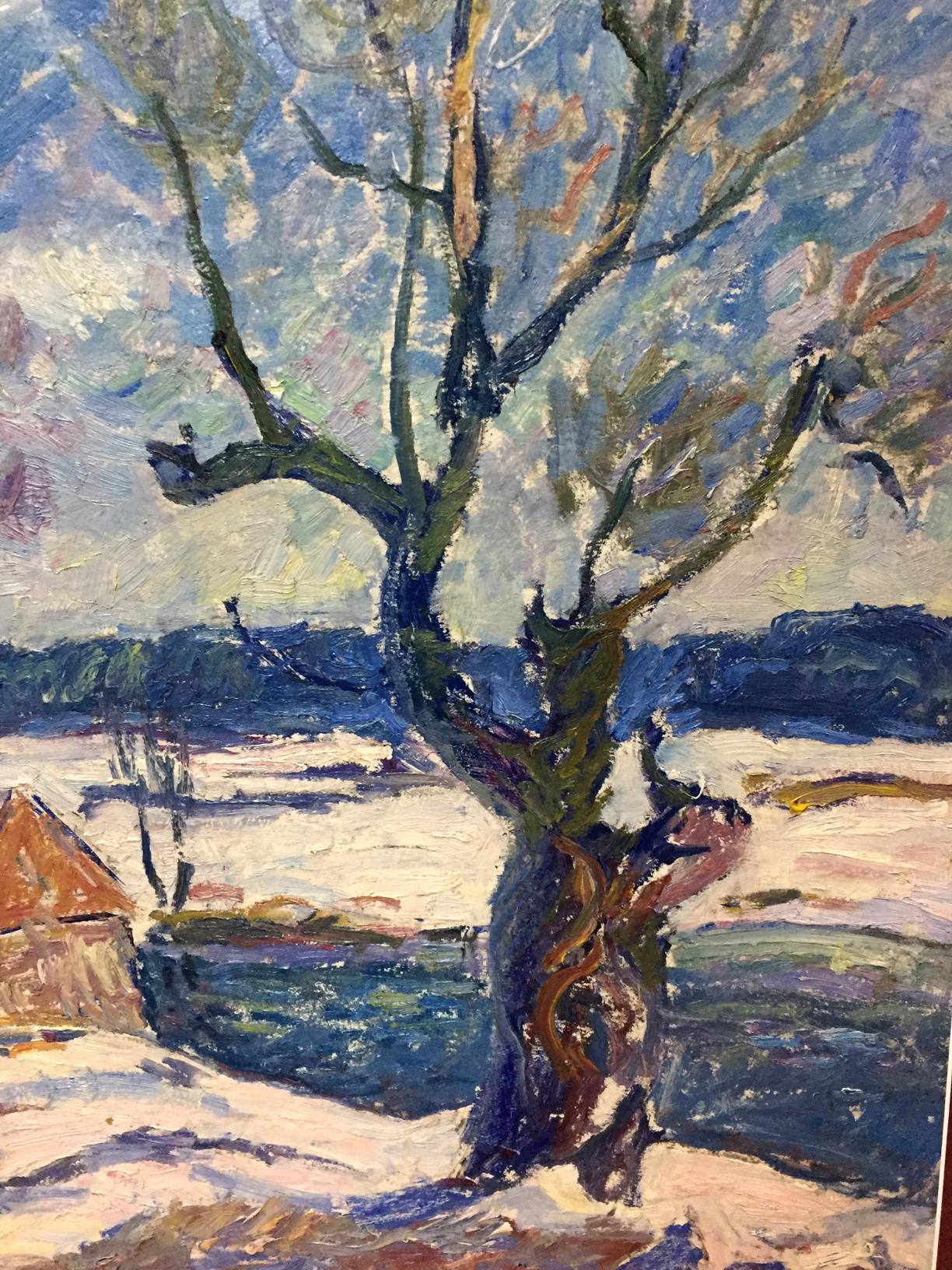 Oil painting Blue day Petrashevsky Stanislav Vasilievich