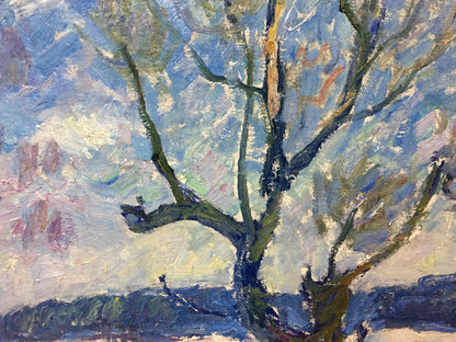 Oil painting Blue day Petrashevsky Stanislav Vasilievich