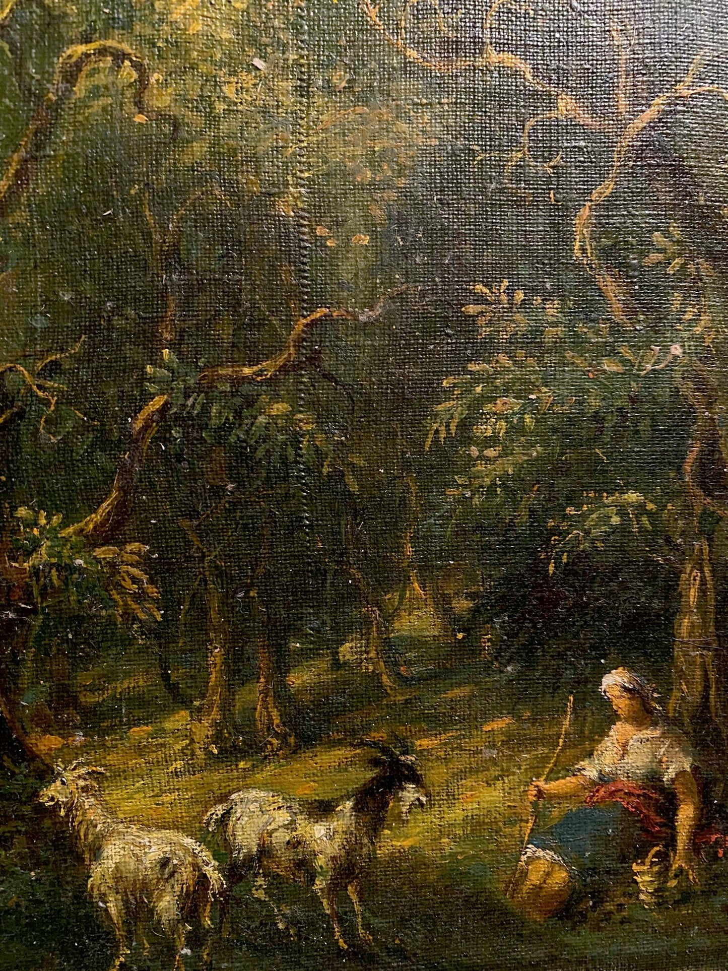 Oil painting Hot day in the forest Oleg Litvinov