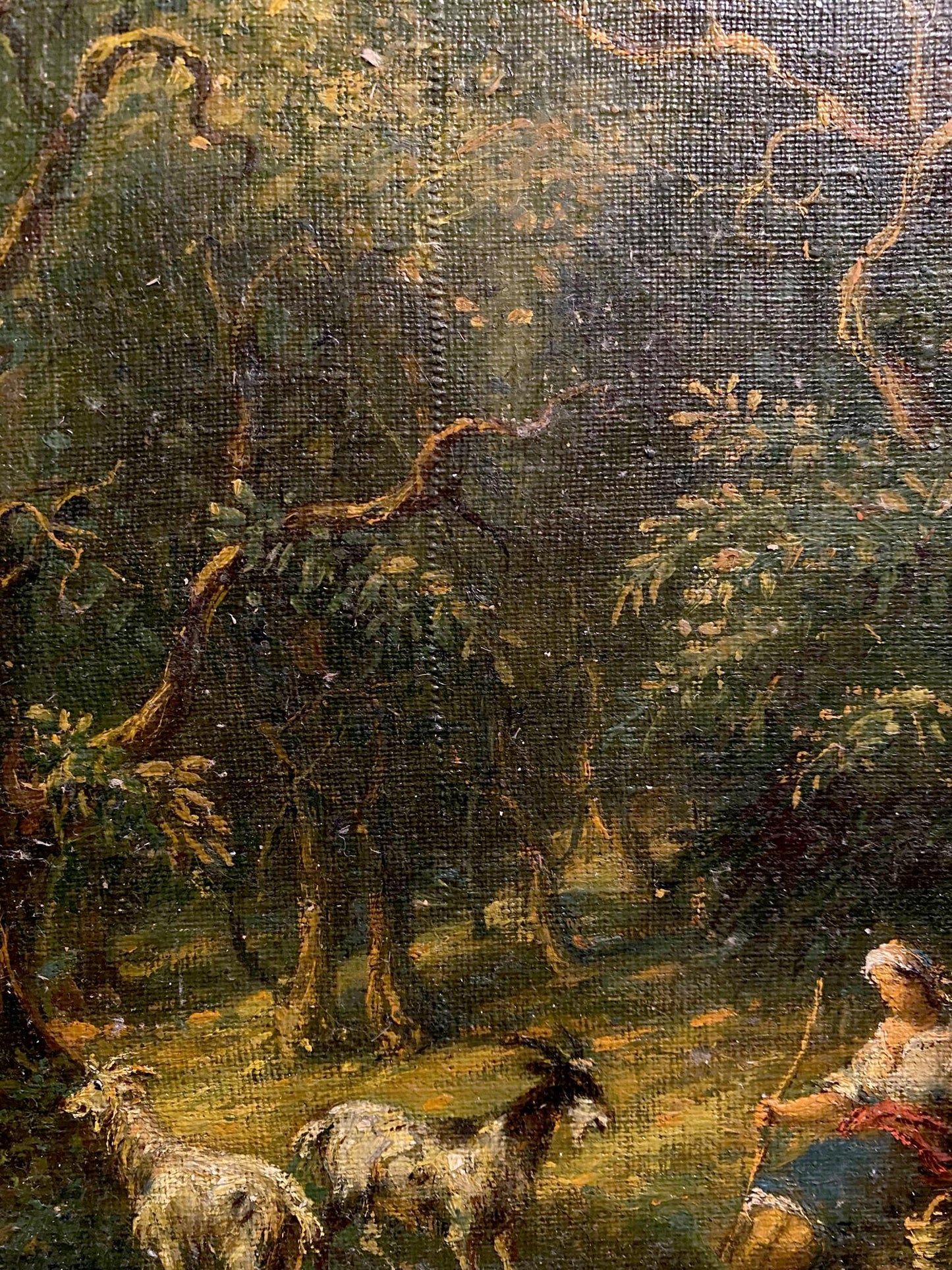 Oil painting Hot day in the forest Oleg Litvinov