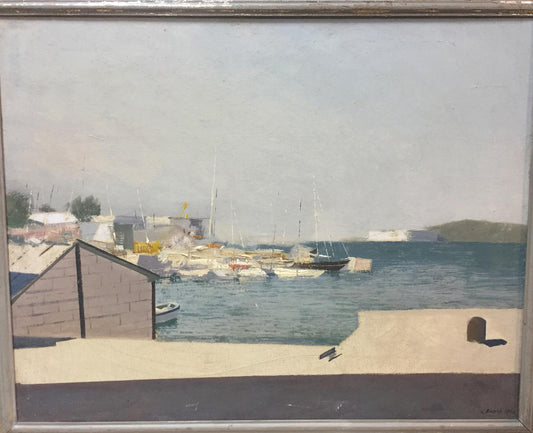 Oil painting On the sea Alexey Fedorovich Vlasov