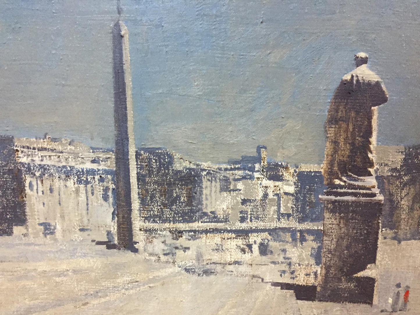 Oil painting Ancient Rome Alexey Fedorovich Vlasov