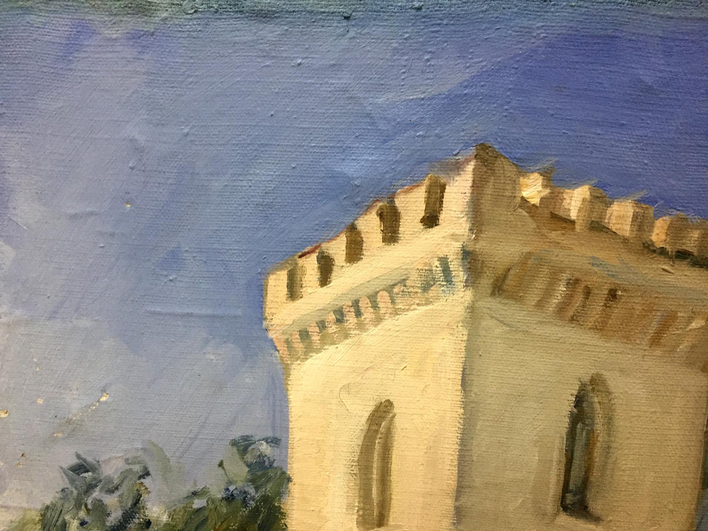 Oil painting Sednev Melikhov Georgy Stepanovich