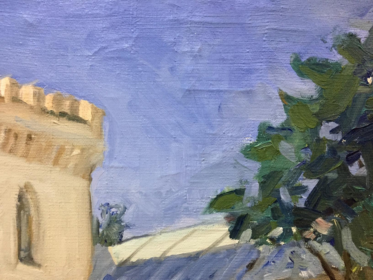 Oil painting Sednev Melikhov Georgy Stepanovich