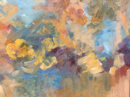 Oil painting Ships original picture painter