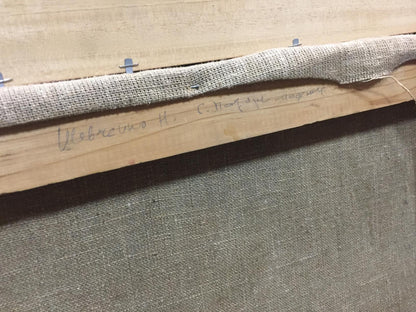 Oil painting Ships original picture painter