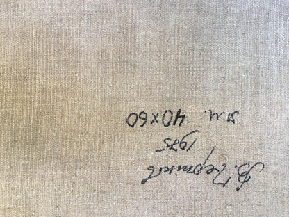 Oil painting House on the outskirts Chernikov Vladimir Mikhailovich