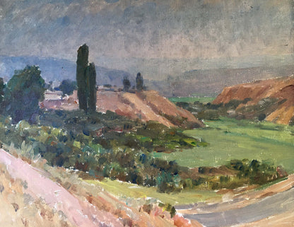 Oil painting Natural landscape Vladimir Chernikov