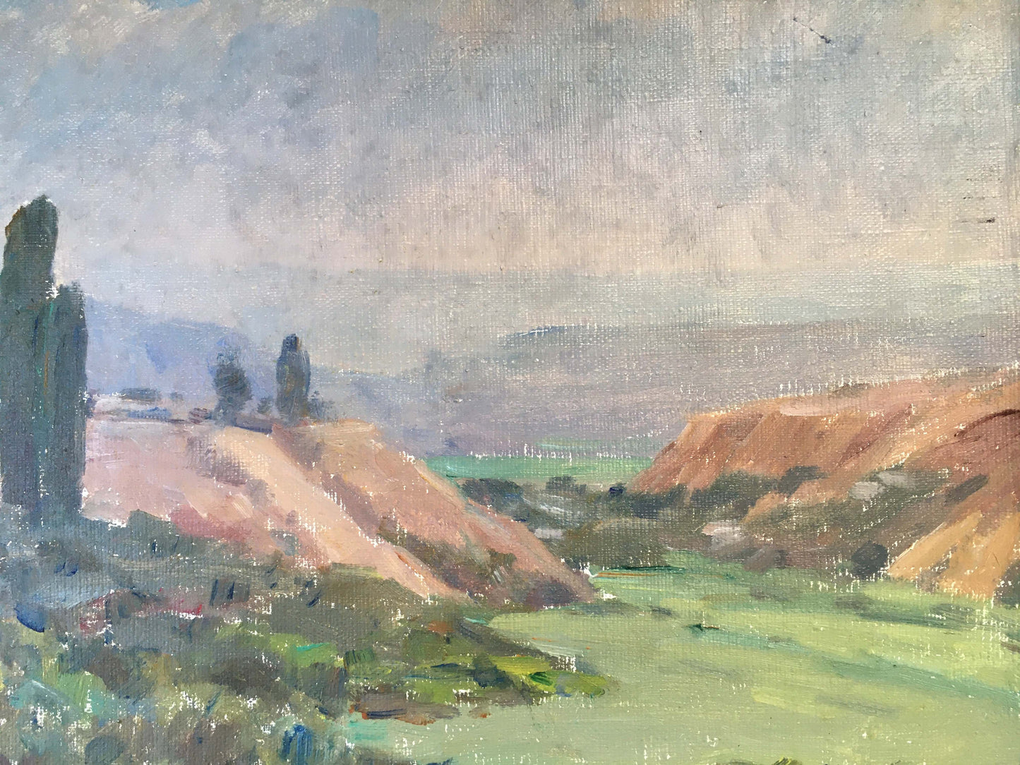 Oil painting Natural landscape Vladimir Chernikov