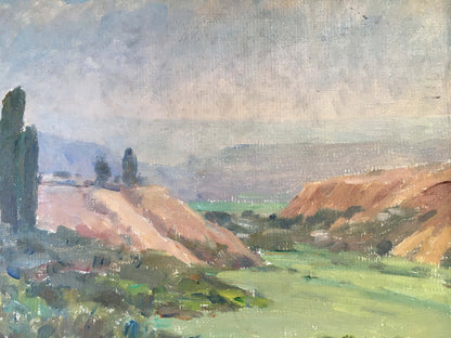 Oil painting Natural landscape Vladimir Chernikov