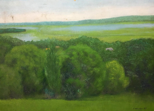 Oil painting Elegy Ivan Kirillovich Tsyupka