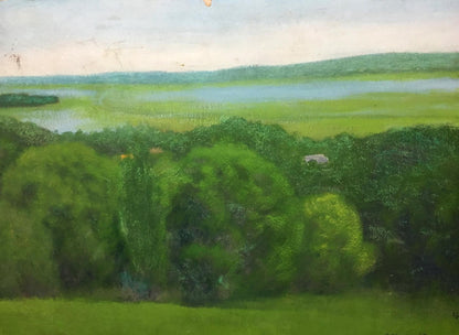 Oil painting Elegy Ivan Kirillovich Tsyupka