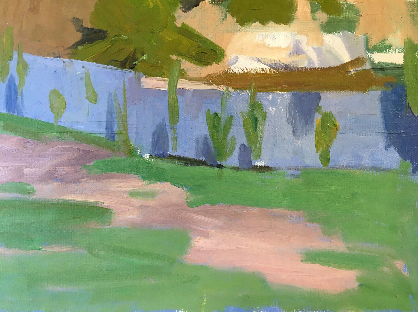 Oil painting Winding river Vladimir Chernikov