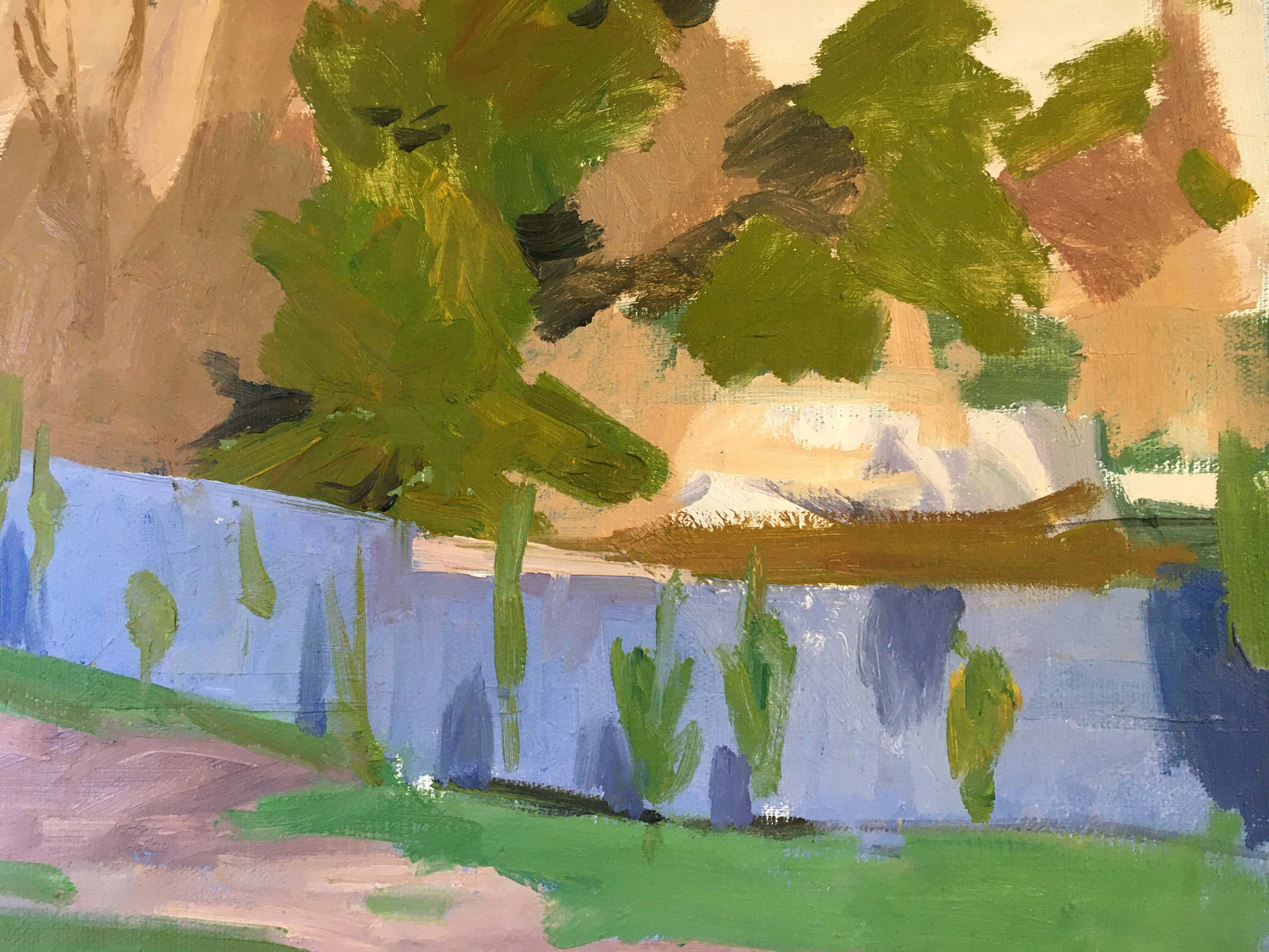 Oil painting Winding river Vladimir Chernikov