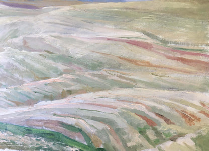 Oil painting Overcast weather Chernikov Vladimir Mikhailovich