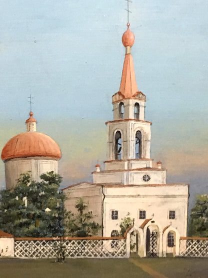 Oil painting Old Lubotin