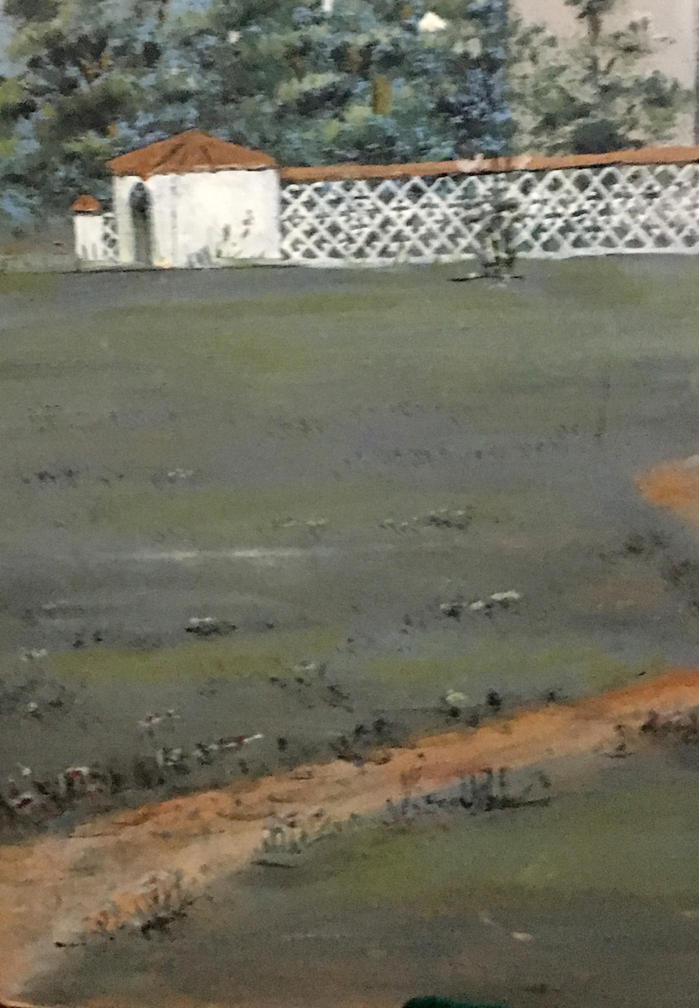 Oil painting Old Lubotin