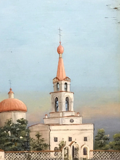 Oil painting Old Lubotin