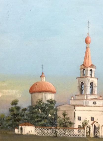 Oil painting Old Lubotin