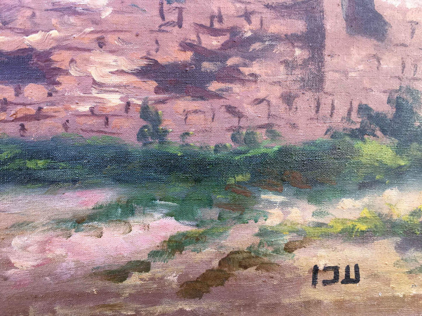 Oil painting Istanbul original landscape