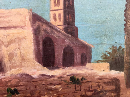 Oil painting Istanbul original landscape