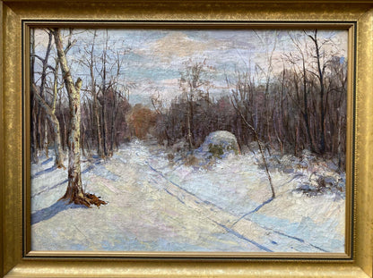oil painting winter landscape buy