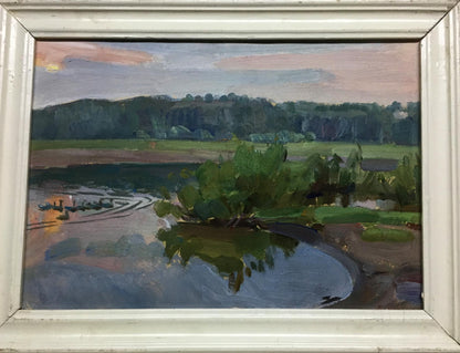 Oil painting Makogon Igor Ivanovich River