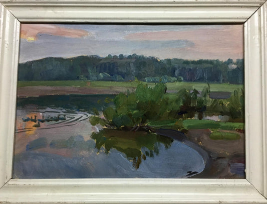 Oil painting Makogon Igor Ivanovich River