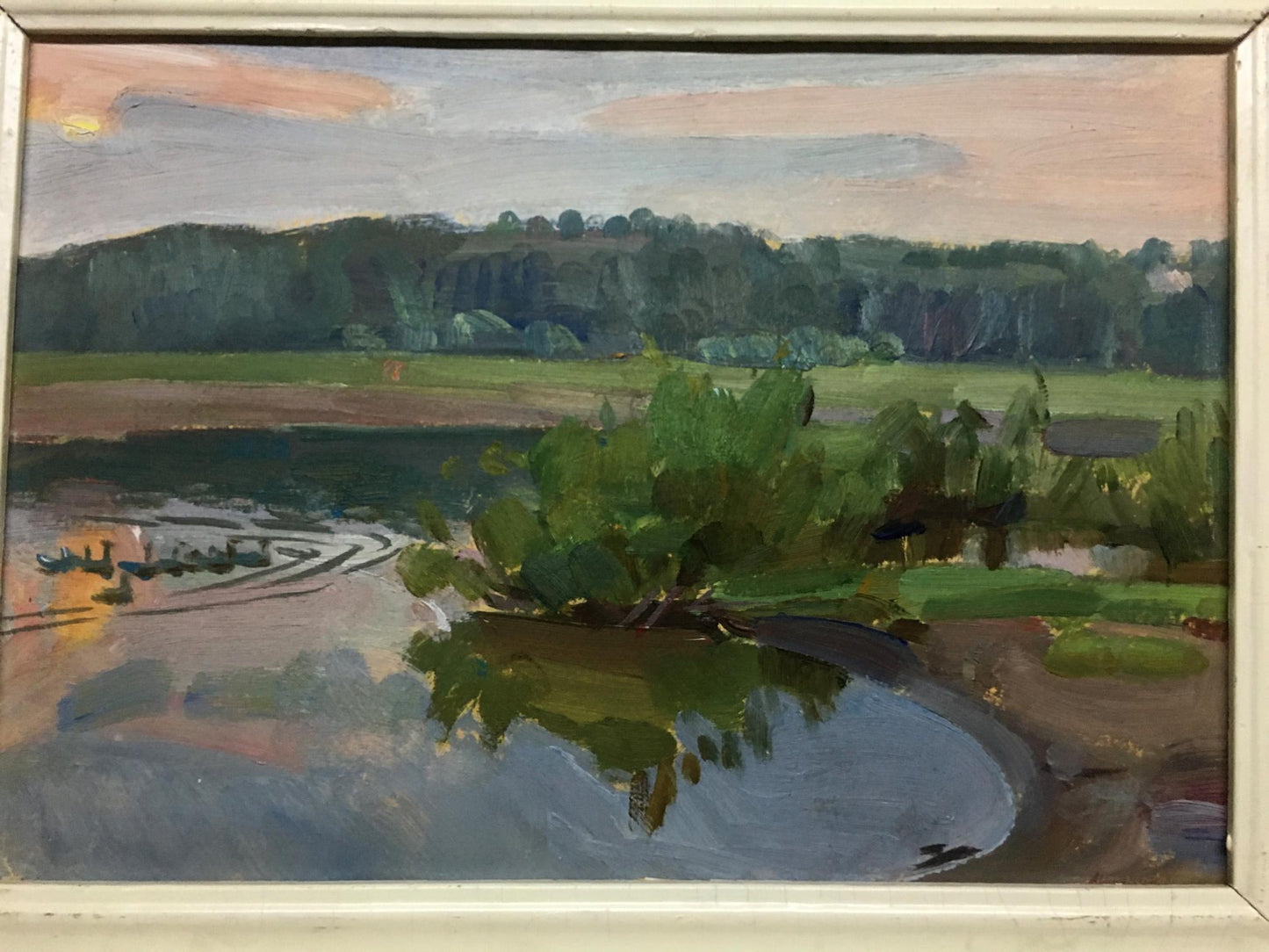 Oil painting Makogon Igor Ivanovich River