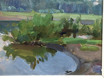 Oil painting Makogon Igor Ivanovich River