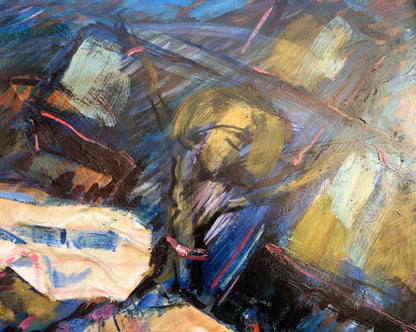 Oil painting abstraction V. Melnik