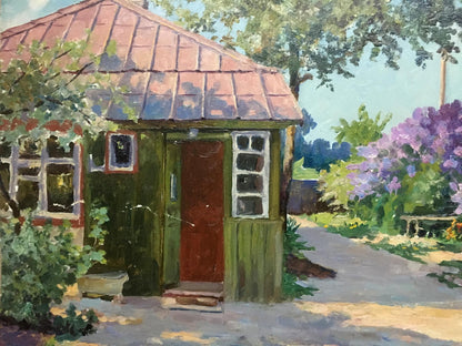 Oil painting May morning Lednev Dmitry