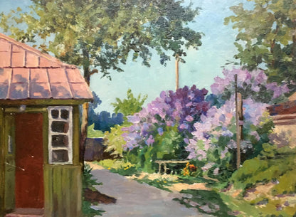 Oil painting May morning Lednev Dmitry