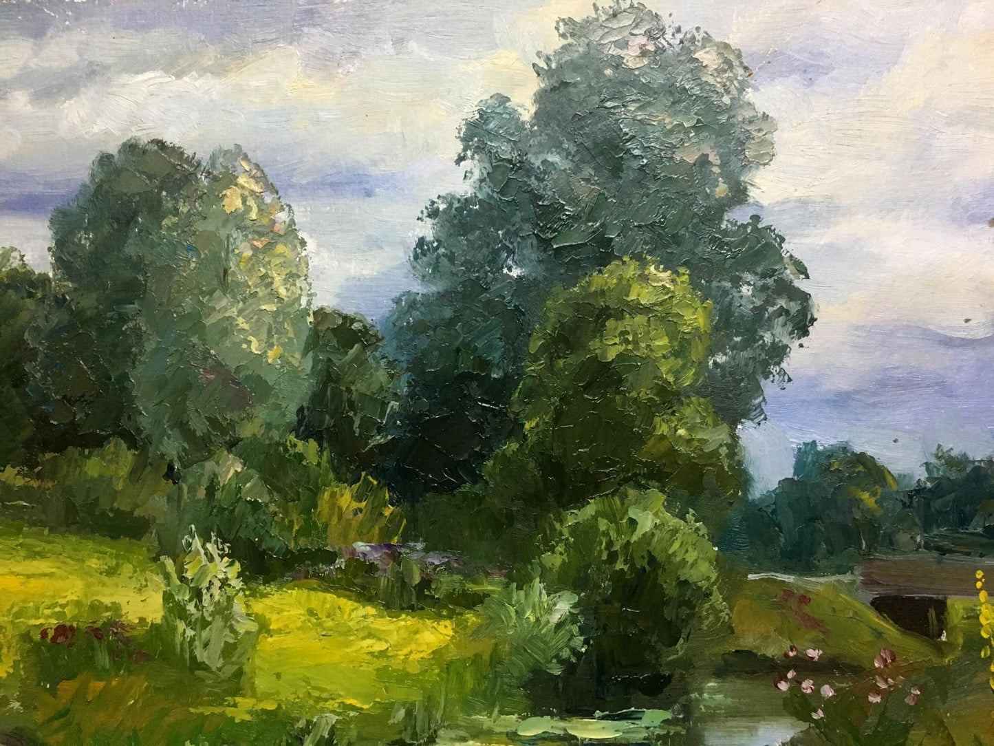 Oil painting Chernihiv landscapes Serdyuk Boris Petrovich