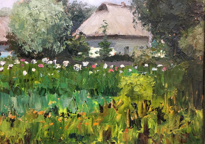 Oil painting Once upon a time Ivan Kirillovich Tsyupka