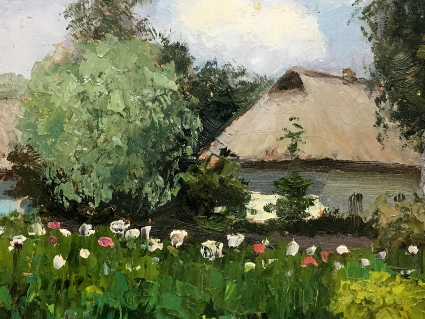 Oil painting Once upon a time Ivan Kirillovich Tsyupka