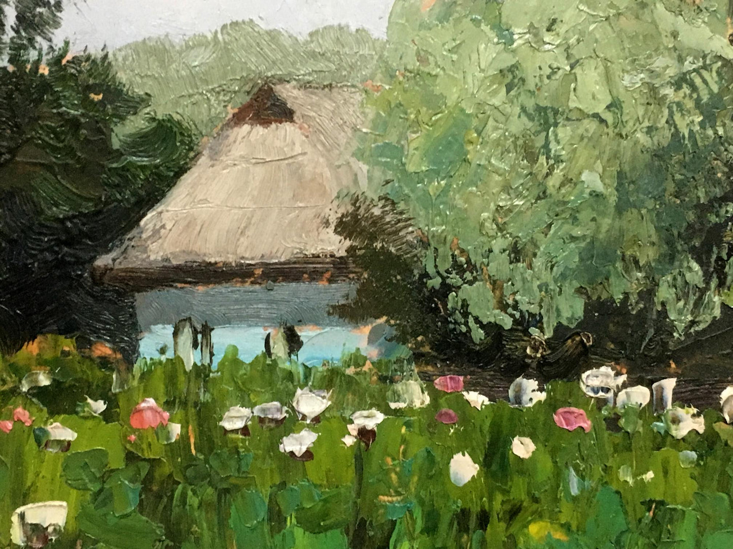 Oil painting Once upon a time Ivan Kirillovich Tsyupka