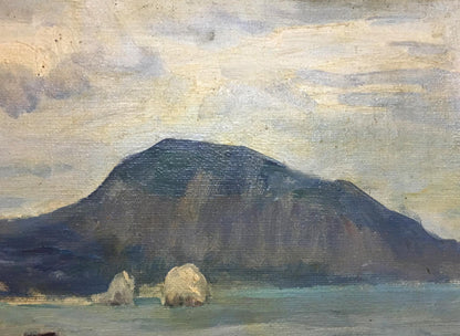 Oil painting Calm sea V. Nikitin