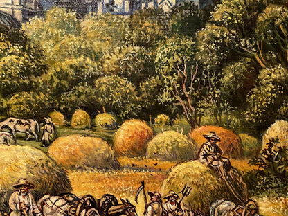 Oil painting The dark clouds have passed Alexander Litvinov