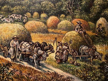 Oil painting The dark clouds have passed Alexander Litvinov