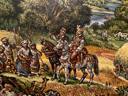 Oil painting The dark clouds have passed Alexander Litvinov