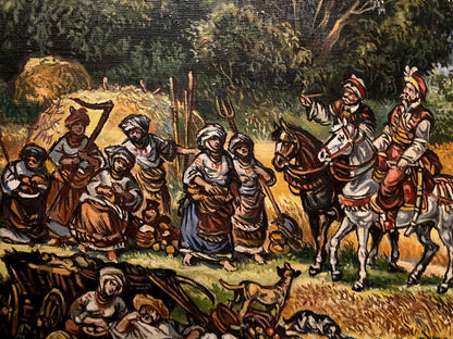 Oil painting The dark clouds have passed Alexander Litvinov