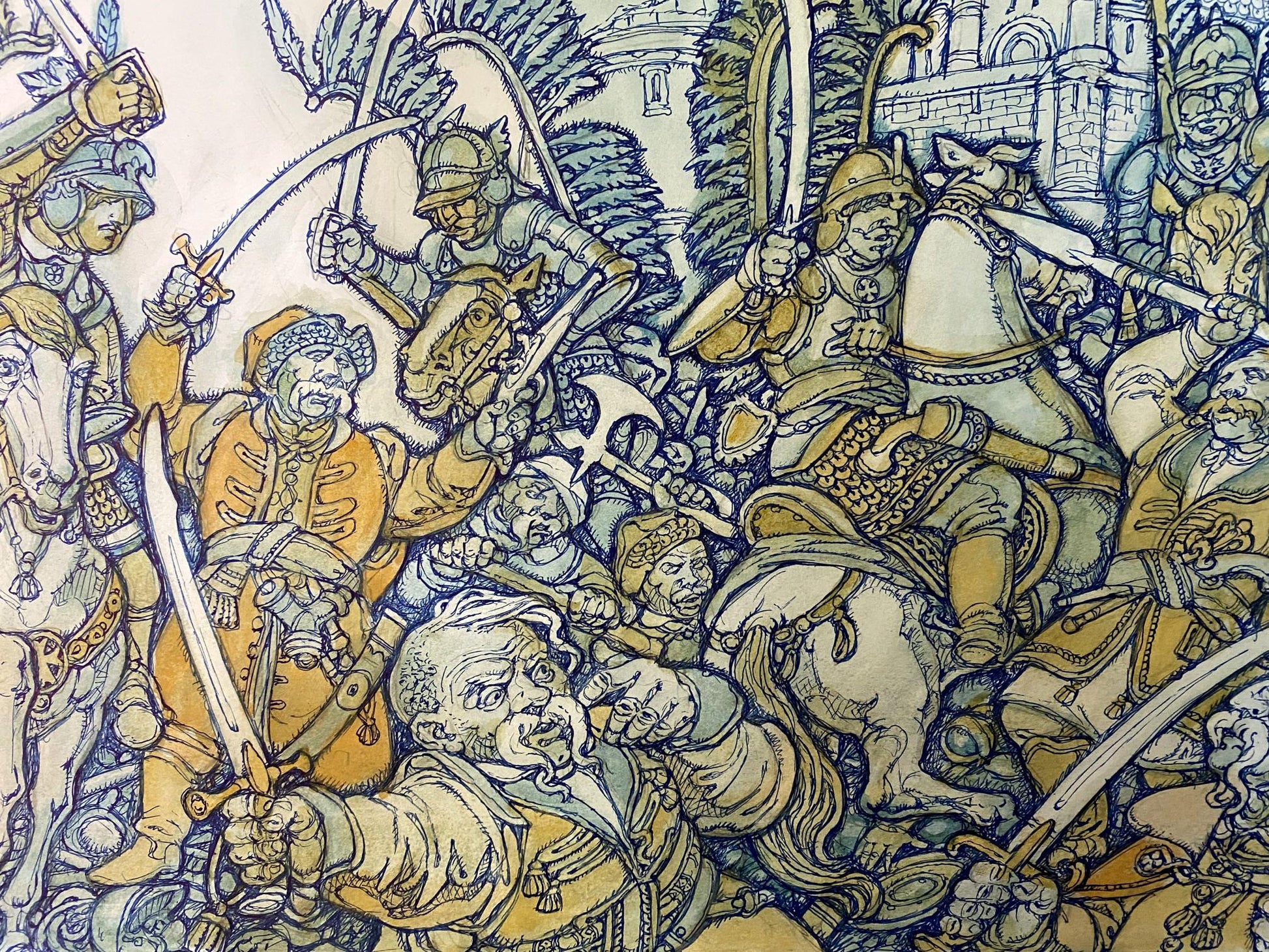 ink painting art